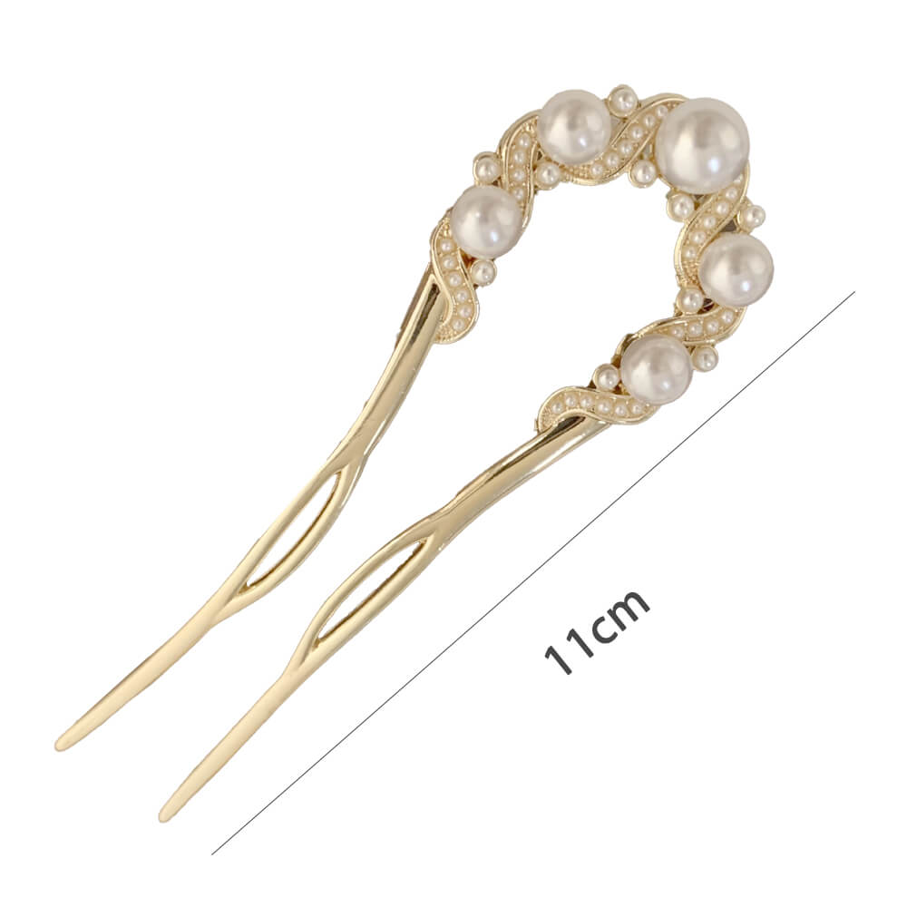 Elegant Hair Accessories Metal French Pins Can Be Used for Various Hair Styles