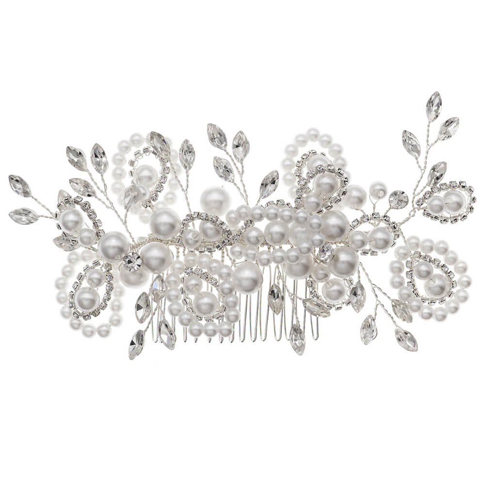 Decorative Hair Comb Trendy Handmade Hair Accessories Wedding Hairpins